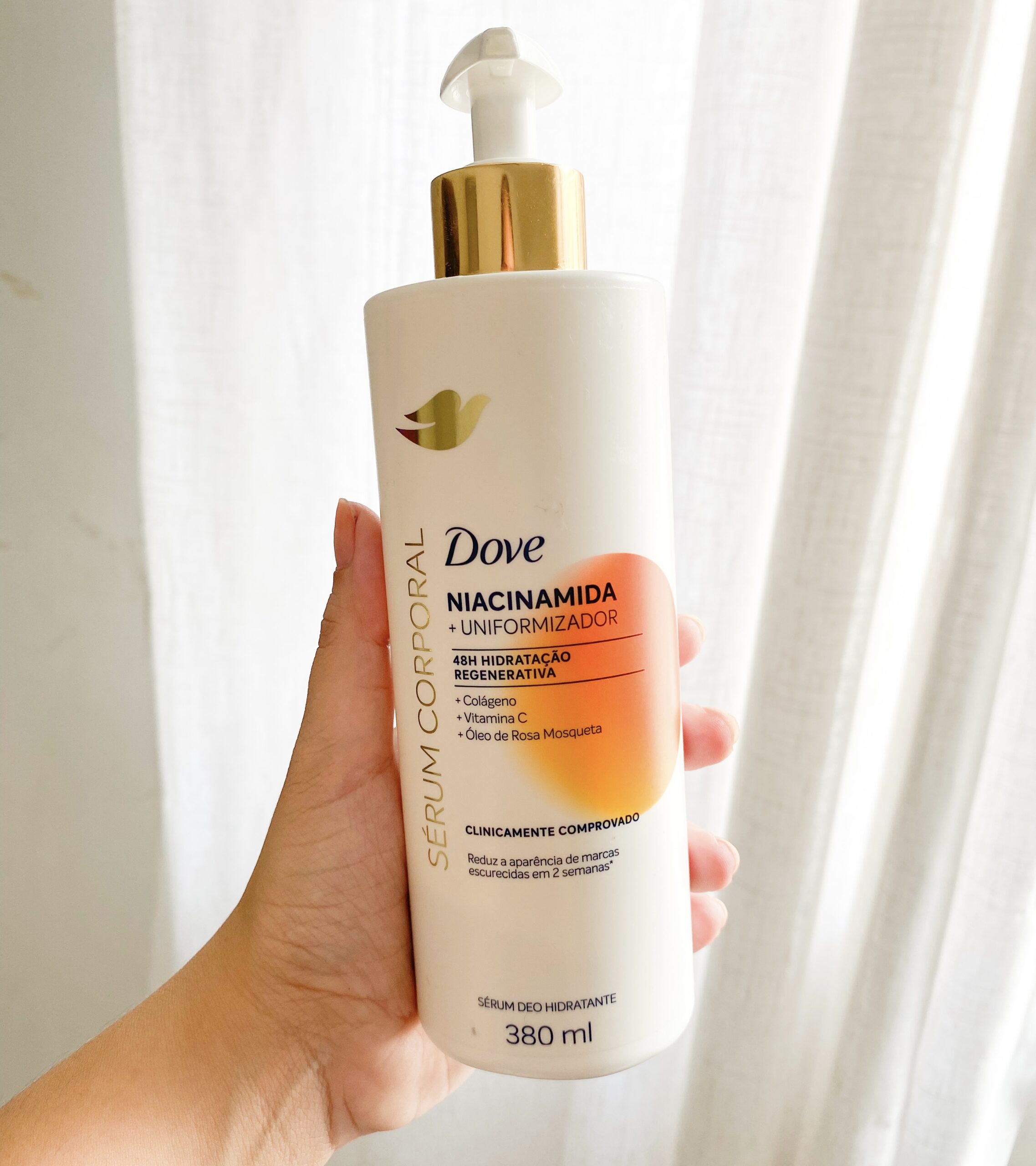 Resenha Sérum Corporal DOVE de Niacinamida: Vale a pena?