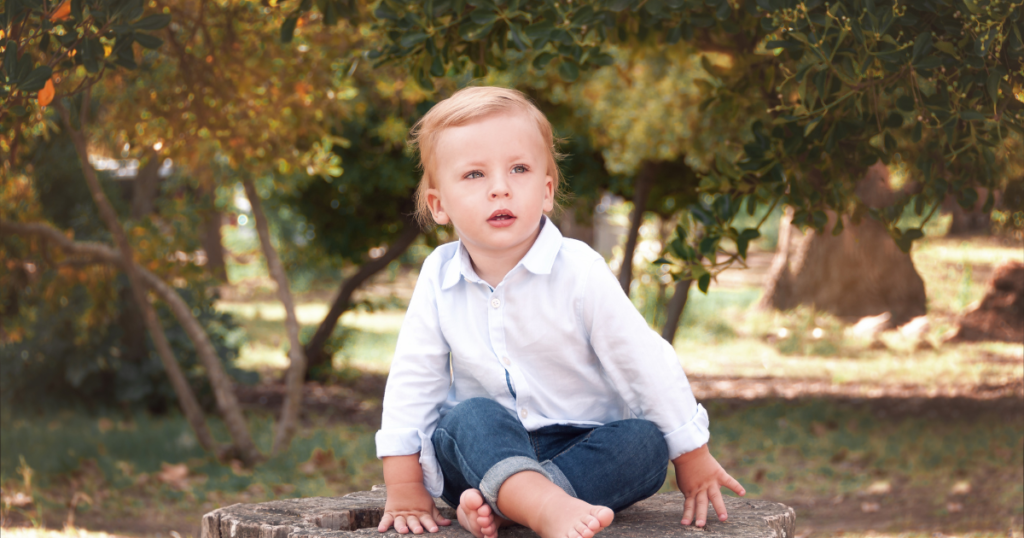 bebê de 1 ano