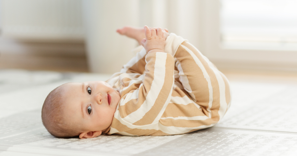 bebê de 5 meses